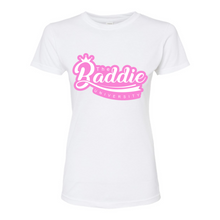Load image into Gallery viewer, Baddie Logo Tee (White)