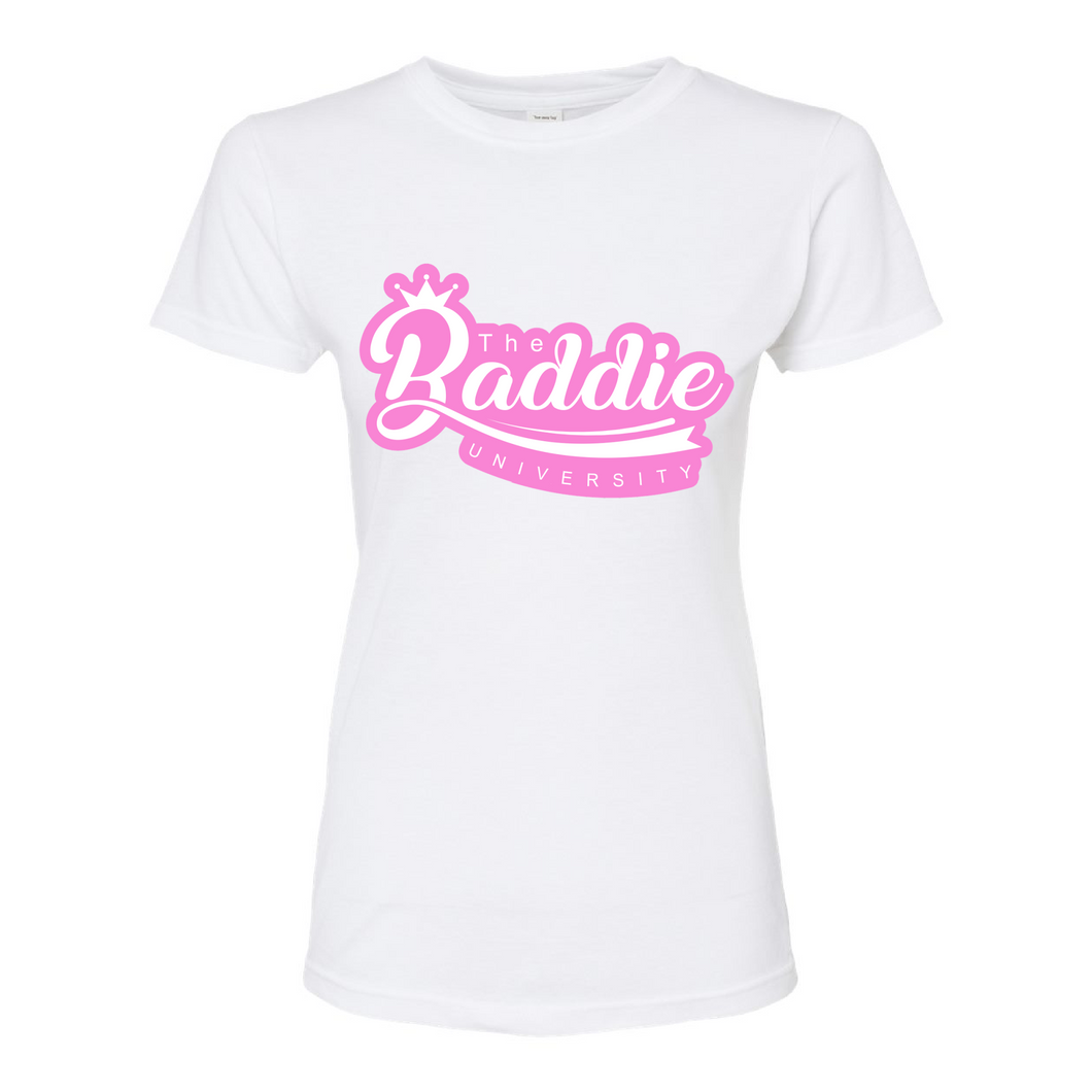 Baddie Logo Tee (White)