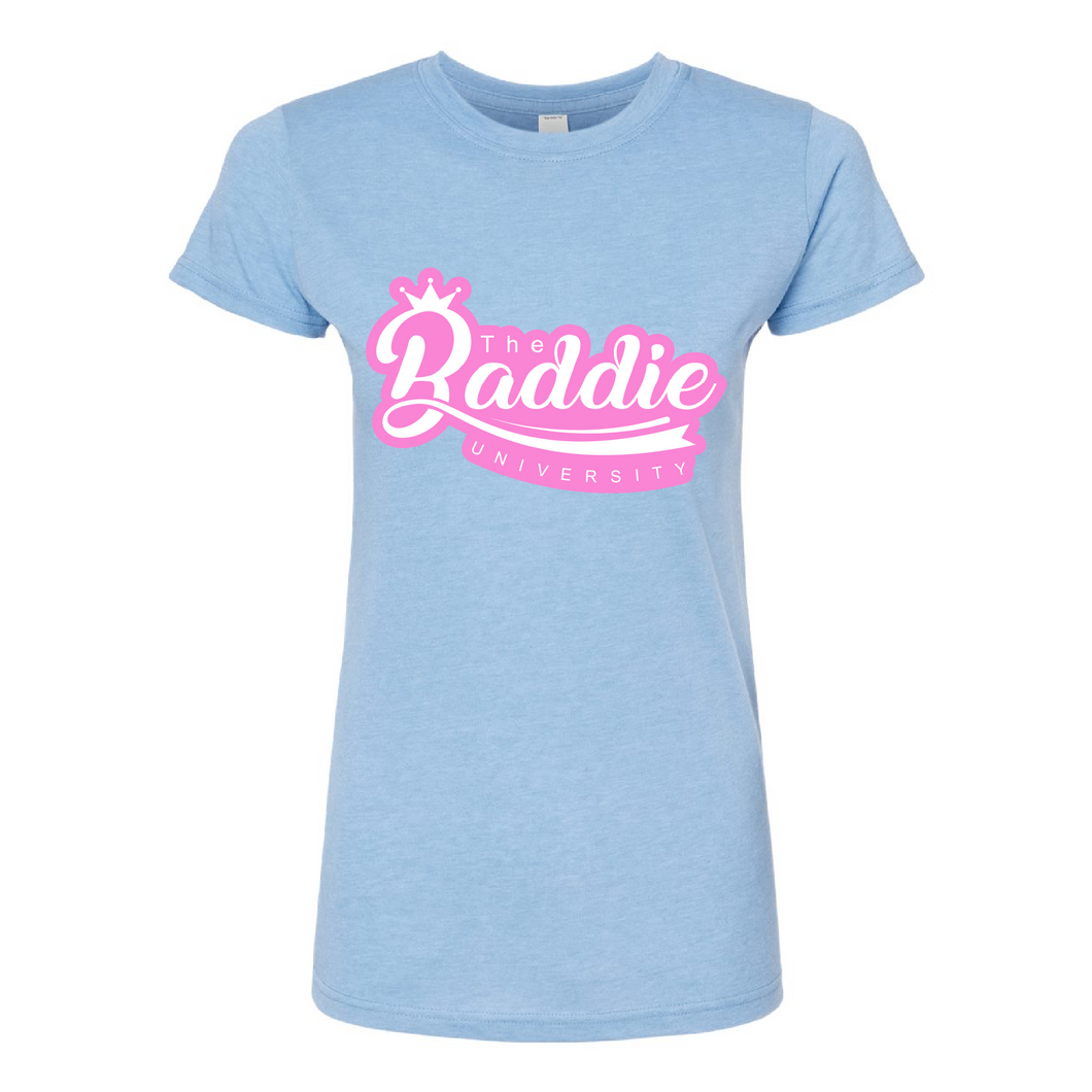 Baddie Logo Tee (Baddie Blue)